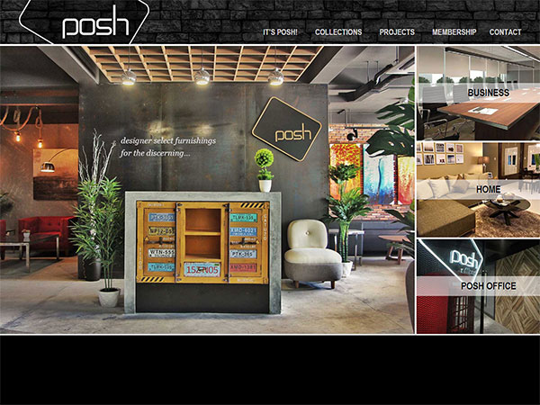 Website design furniture shop Phnom Penh Cambodia