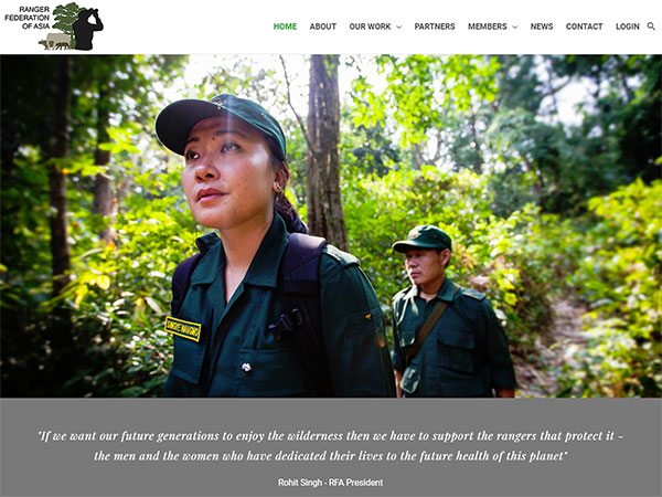 Website Design Ranger Federation of Asia